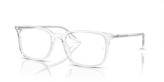 Ray-Ban RX 5421 unisex White Squared Eyeglasses