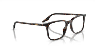 Ray-Ban RX 5421 unisex Brown Squared Eyeglasses