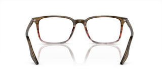 Ray-Ban RX 5421 unisex Brown Squared Eyeglasses