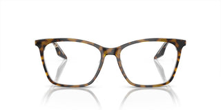 Ray-Ban RX 5422 women Havana Squared Eyeglasses