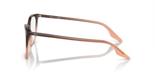 Ray-Ban RX 5422 women Brown Squared Eyeglasses