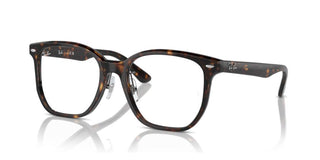 Ray-Ban RX 5425D unisex Havana Squared Eyeglasses