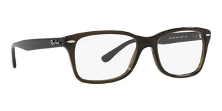 Ray-Ban RX 5428 unisex Havana Squared Eyeglasses