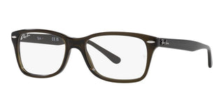 Ray-Ban RX 5428 unisex Havana Squared Eyeglasses