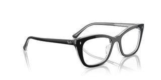 Ray-Ban RX 5433 unisex Black Squared Eyeglasses