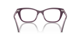 Ray-Ban RX 5433 unisex Violet Squared Eyeglasses