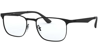 Ray-Ban RX 6363 unisex Black Geometric Eyeglasses