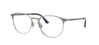 Ray-Ban RX 6375 unisex Ruthenium Round Eyeglasses