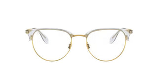 Ray-Ban RX 6396 men Ruthenium Geometric Eyeglasses