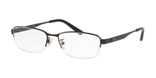 Ray-Ban RX 6453D unisex Black Squared Eyeglasses