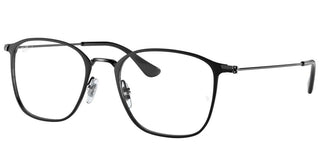 Ray-Ban RX 6466 unisex Black Geometric Eyeglasses