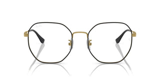 Ray-Ban RX 6482D unisex Gold Oversize Eyeglasses