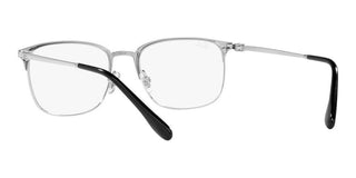 Ray-Ban RX 6494 unisex Black Squared Eyeglasses