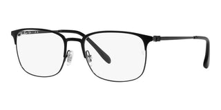 Ray-Ban RX 6494 unisex Black Squared Eyeglasses