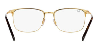 Ray-Ban RX 6494 unisex Havana Squared Eyeglasses