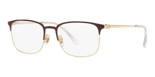 Ray-Ban RX 6494 unisex Brown Squared Eyeglasses