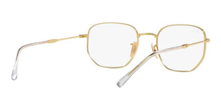 Ray-Ban RX 6496 unisex Gold Geometric Eyeglasses