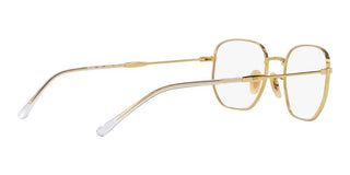 Ray-Ban RX 6496 unisex Gold Geometric Eyeglasses