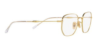 Ray-Ban RX 6496 unisex Gold Geometric Eyeglasses