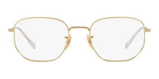 Ray-Ban RX 6496 unisex Gold Geometric Eyeglasses