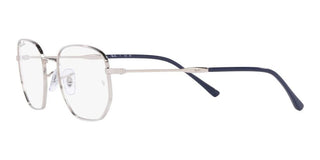 Ray-Ban RX 6496 unisex Silver Geometric Eyeglasses