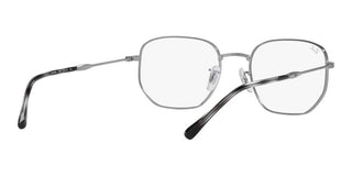 Ray-Ban RX 6496 unisex Ruthenium Geometric Eyeglasses