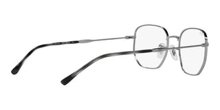 Ray-Ban RX 6496 unisex Ruthenium Geometric Eyeglasses