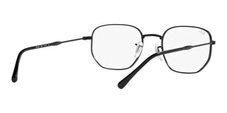 Ray-Ban RX 6496 unisex Black Geometric Eyeglasses