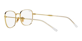 Ray-Ban RX 6497 unisex Gold Geometric Eyeglasses