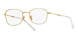 Ray-Ban RX 6497 unisex Gold Geometric Eyeglasses