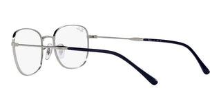 Ray-Ban RX 6497 unisex Silver Geometric Eyeglasses