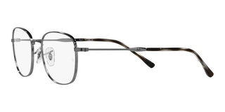 Ray-Ban RX 6497 unisex Ruthenium Geometric Eyeglasses