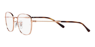 Ray-Ban RX 6497 unisex Rose gold Geometric Eyeglasses