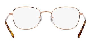 Ray-Ban RX 6497 unisex Rose gold Geometric Eyeglasses