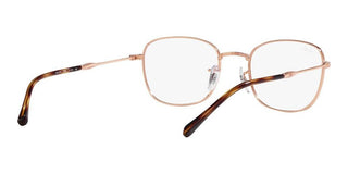 Ray-Ban RX 6497 unisex Rose gold Geometric Eyeglasses