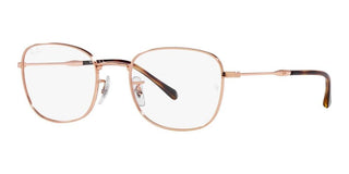 Ray-Ban RX 6497 unisex Rose gold Geometric Eyeglasses