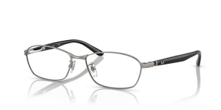 Ray-Ban RX 6502D unisex Ruthenium Squared Eyeglasses