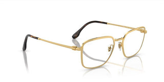 Ray-Ban RX 6511 unisex Gold Geometric Eyeglasses