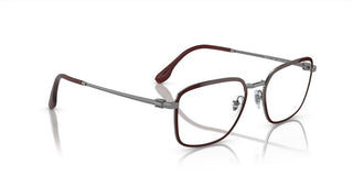 Ray-Ban RX 6511 unisex Red Geometric Eyeglasses