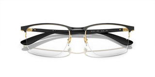 Ray-Ban RX 6513 unisex Black Geometric Eyeglasses