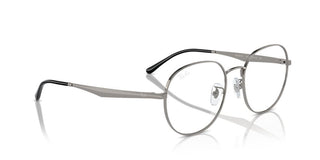 Ray-Ban RX 6517D unisex Ruthenium Round Eyeglasses