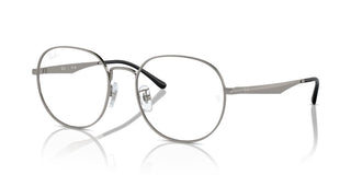 Ray-Ban RX 6517D unisex Ruthenium Round Eyeglasses