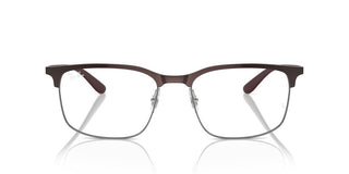 Ray-Ban RX 6518 unisex Ruthenium Squared Eyeglasses