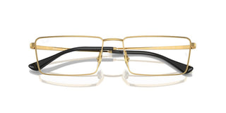 Ray-Ban RX 6541 unisex Gold Geometric Eyeglasses