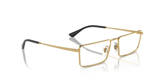 Ray-Ban RX 6541 unisex Gold Geometric Eyeglasses