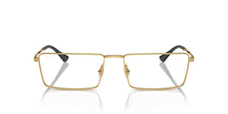 Ray-Ban RX 6541 unisex Gold Geometric Eyeglasses