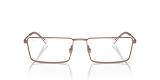 Ray-Ban RX 6541 unisex Brown Geometric Eyeglasses