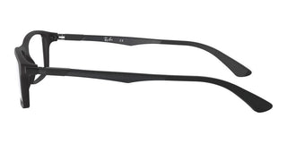 Ray-Ban Active Lifestyle RX 7017 unisex Black Geometric Eyeglasses