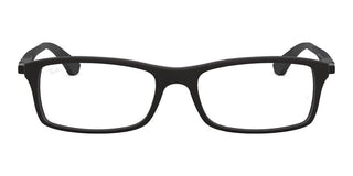 Ray-Ban Active Lifestyle RX 7017 unisex Black Geometric Eyeglasses