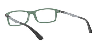 Ray-Ban Active Lifestyle RX 7017 unisex Black Geometric Eyeglasses